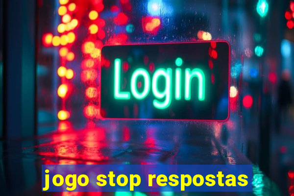 jogo stop respostas